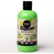 Defne Store Yeşil Yıkanabilir Parmak Boyası, 250 ml