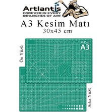 Defne Store A3 Çift Taraflı Kesim Matı, 30X45 Cm, 1 Adet