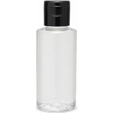 Defne Store Kapak, 50 Adet 50 ml Boş Plastik Şişe OM62 Siyah