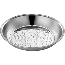 Defne Store Kevgir; Biodata Paslanmaz Çelik, Süzgeç, Çelik Süzgeç, Metal Süzgeç, 27 cm 1 No Derinlik 4,5 cm