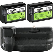 Defne Store Sony A6000 A6300 Için MK-A6300 Battery Grip + 2 Adet Batarya