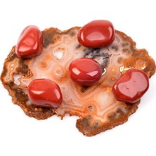 Defne Store Kırmızı Jasper Taşı Kütle