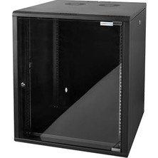 Defne Store 15U Duvar Tipi Network Server Kabinet, 600 mm Derinlik, Açılır ve Kilitlenebilir Yan Kapaklar