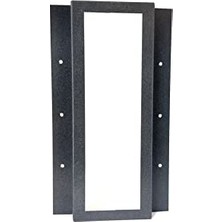 Defne Store New Diafon Metal Koruyucu Kapı Zili Paneli Antrasit 12X32X3