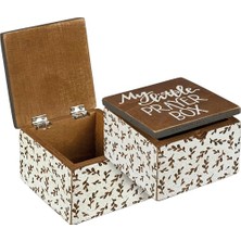 Defne Store Menteşeli Ahşap Kutu, My Little Prayer Box