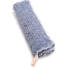 Defne Store Süper Esnek Mavi Banyo Lifi Tüm Cilt Tiplerine Uygun Duş Lifi Unisex 20X30 cm
