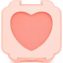 Defne Store Sweet Cheeks No:2 Tekli Mat Allık, Kalp Desenli ve Kadifemsi