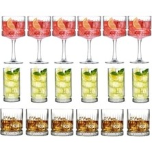 Defne Store Meşrubat & Sunum Seti 18 Parça 18 Parça Elysia Çeyiz Set 8695125ELYSAYBABA