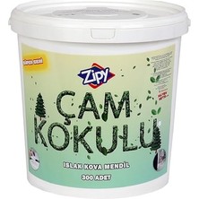 Defne Store Çam Kokulu Islak Kova Mendil, 300 Adet, 1'li Paket