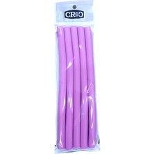 Defne Store 1241 Pembe Sosis Bigudi, 5'li, Boy:22 Cm, Çap:1.2 cm