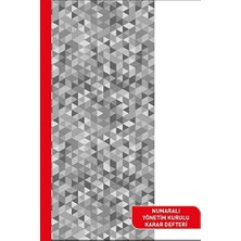 Defne Store Yönetim Kurulu Karar Defteri 40 Yaprak 23X32 cm Numaralı
