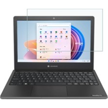 Defne Store Dynabook Satellite Pro 11.6 Inç ile Uyumlu Ekran Koruyucu Notebook; 9h Temperli Kırılmaz Esnek Nano Cam, Çizilmeye ve Darbeye Dayanıklı Laptop Koruma, Hd Şeffaf 16:9