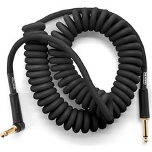 Defne Store DCICB15R Blk Ra Right/straight Coil Kablo (4.5 M)