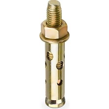Defne Store Katar Gömlekli Çelik Dübel M6X65 mm Paket, 6'lı