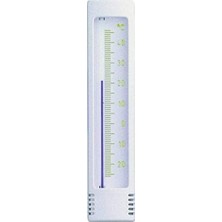Defne Store TFA12.3023.02 Plastik Iç Dış Mekan Termometre, Siyah