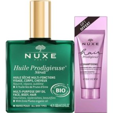 Defne Store Huile Prodigieuse Neroli Kuru Yağ 100 ml ve Hair Prodigieux Şampuan 30 ml