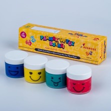Defne Store Süper Yıkanabilir Parmak Boyası, 4X60 G