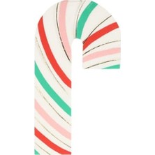 Defne Store Stripy Candy Cane Çizgili Şeker Kamışı Peçeteler (16'lı)