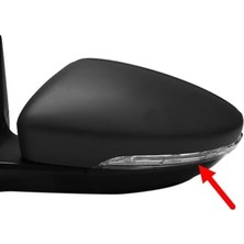 Defne Store Sol Dış Dikiz Aynası Sinyal Lambası 3C8949101D Vw Beetle ile Uyumlu 2012-2019