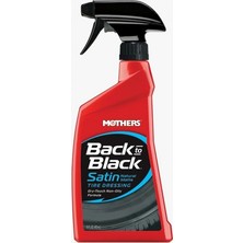 Mothers® Back-To-Black® Satin Tire Dressing – Saten Parlaklığında Lastik Parlatıcı Ürünü / 473 ml
