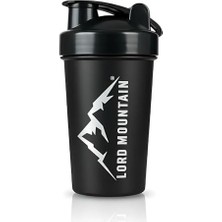 Defne Store Siyah Protein Shaker 550 Ml; Sızdırmaz Kapaklı Sporcu Karıştırıcı, Bpa Free Fitness Shaker