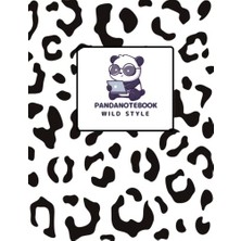 Defne Store Panda Kareli Defter, Büyük Format A4