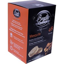 Defne Store Izgara ve Barbekü Için Mesquite Özel Karışım Bisquette 48'li Paket