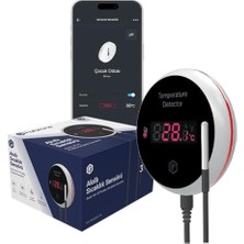 Defne Store Akıllı Wi-Fi Sıcaklık Sensörü, -40°c ile 120°C Arası Ölçüm, 3 Metre Kablo