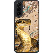 BG AKSESUAR Samsung Galaxy A27 Uyumlu Yılan Desenli Kamera Korumalı Darbelere Dayanıklı Kılıf