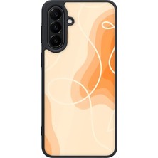 BG AKSESUAR Samsung Galaxy A27 Uyumlu Kıvrımlar Desenli Kamera Korumalı Darbelere Dayanıklı Kılıf