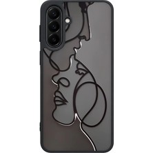BG AKSESUAR Samsung Galaxy A27 Uyumlu Profil Desenli Kamera Korumalı Darbelere Dayanıklı Kılıf