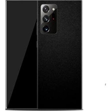 Defne Store Samsung Note 20 Ultra Için Mat Siyah Arka Yüzey Kaplaması