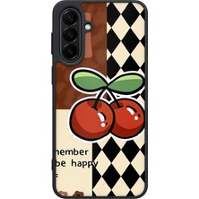 BG AKSESUAR Samsung Galaxy A27 Uyumlu Mutluluk Desenli Kamera Korumalı Darbelere Dayanıklı Kılıf