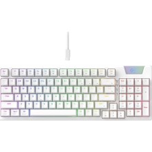 Defne Store KB885L Rgb Backlit Gaming Mekanik Klavye, Beyaz