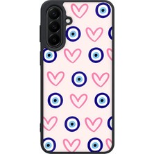 BG AKSESUAR Samsung Galaxy A27 Uyumlu Nazar Desenli Kamera Korumalı Darbelere Dayanıklı Kılıf