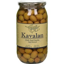 Kavalan 600 gr Süzme Ağırlık Ayvalık Çizik Yeşil Zeytin