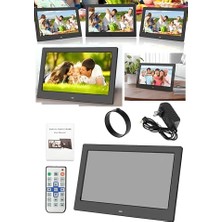 Defne Store 7inch LCD Dijital Fotoğraf Çerçevesi ve Video Hatıra Oynatıcı, Uzaktan Kumanda, Mp3, Ayarlanabilir Açılıp Kapanma Zamanlaması, Türkçe Dil