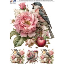 Mavi Sanat Ütü ile Rub On Transfer Kağıdı A4 Model No: 0141