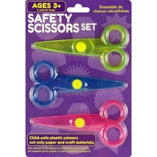 Defne Store Güvenlik Makasları Seti (3 Pack)