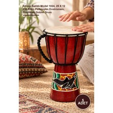 Yenilig 5 Adet Darbuka – Ahşap Batikli Model 1024, 25 x 12 cm Ritim Perküsyon Enstrümanı, Doumbek Goblet Drum