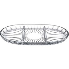 Defne Store Elegant Bölmeli Oval Tabak 163X278 mm 000-SEFFAF 1 Ofset Hediyelik Kutu 6