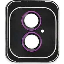 Joko Apple iPhone 16 Pvd Metal Kamera Lens - Pembe
