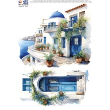Mavi Sanat Ütü ile Rub On Transfer Kağıdı A4 Model No: 0142