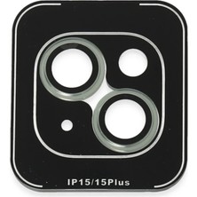 Joko Apple iPhone 15 Pvd Metal Kamera Lens - Açık Yeşil