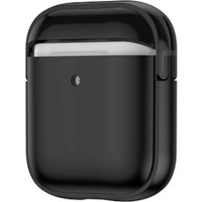 Defne Store Apple Airpods ile Uyumlu Airbag 36 Darbelere Karşı Dayanıklı Kılıf Siyah