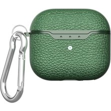Defne Store Airpods 4 Uyumlu Airbag 03 Silikon Kılıf Yeşil