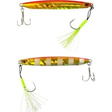 Defne Store Ss Special 80 G Jig Gold Zebra Glow Jig