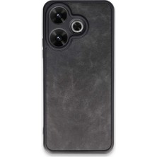 Xiaomi Redmi 13 4g Kılıf Aras Deri Kapak - Siyah