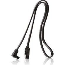 Defne Store DK-CB-SATA3L52 Sataııı Kablo, 0.5 M, 90 Derece, Kilit Mekanizmalı