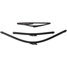 Defne Store Fiat Punto Pop 2012-2017 Uyumlu Ön ve Arka Cam Silecek Takımı Set